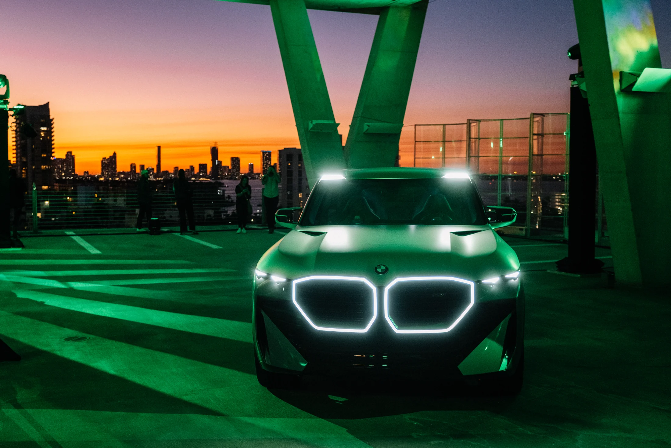 BMW Concept XM / Miami at sunset