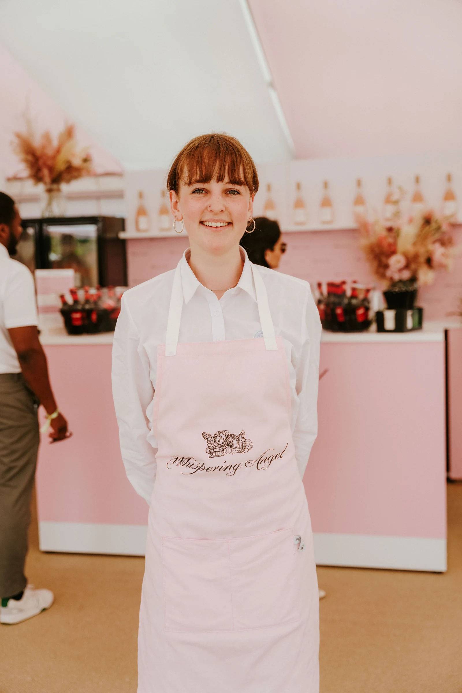 Hurlingham / Branded apron and bar / Photography: Kris Humphreys