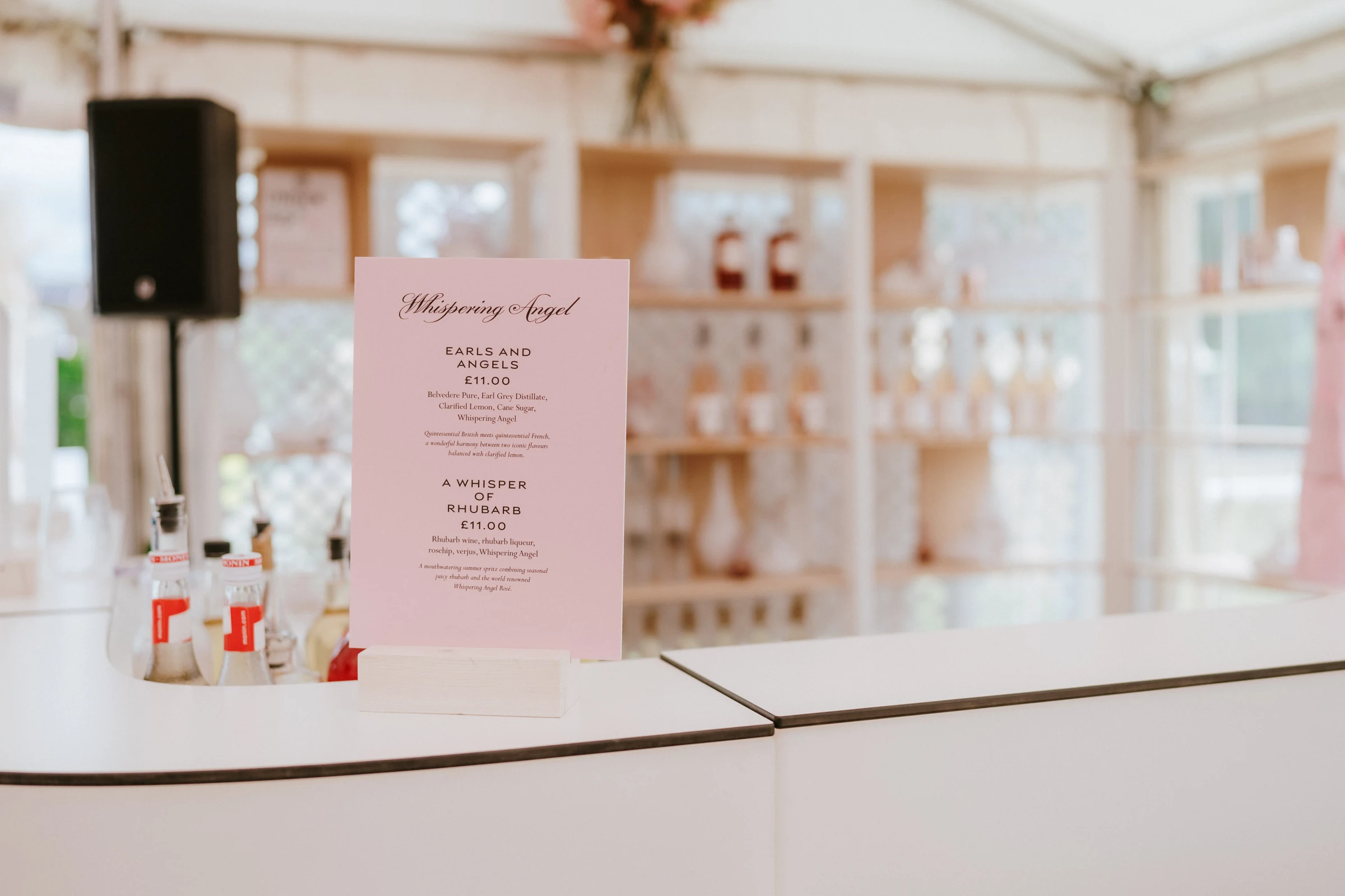 Hurlingham / Bar menu / Photography: Kris Humphreys