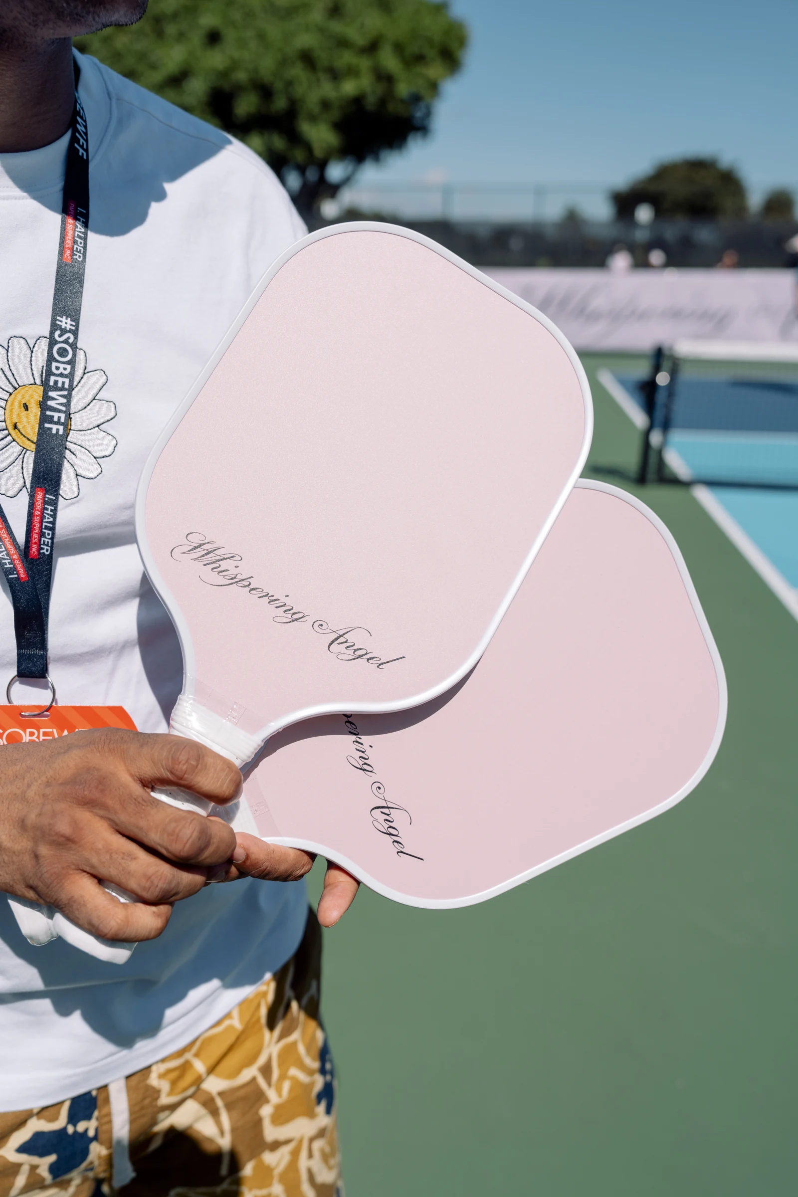 SOBEWFF / Pinkleball paddle graphics