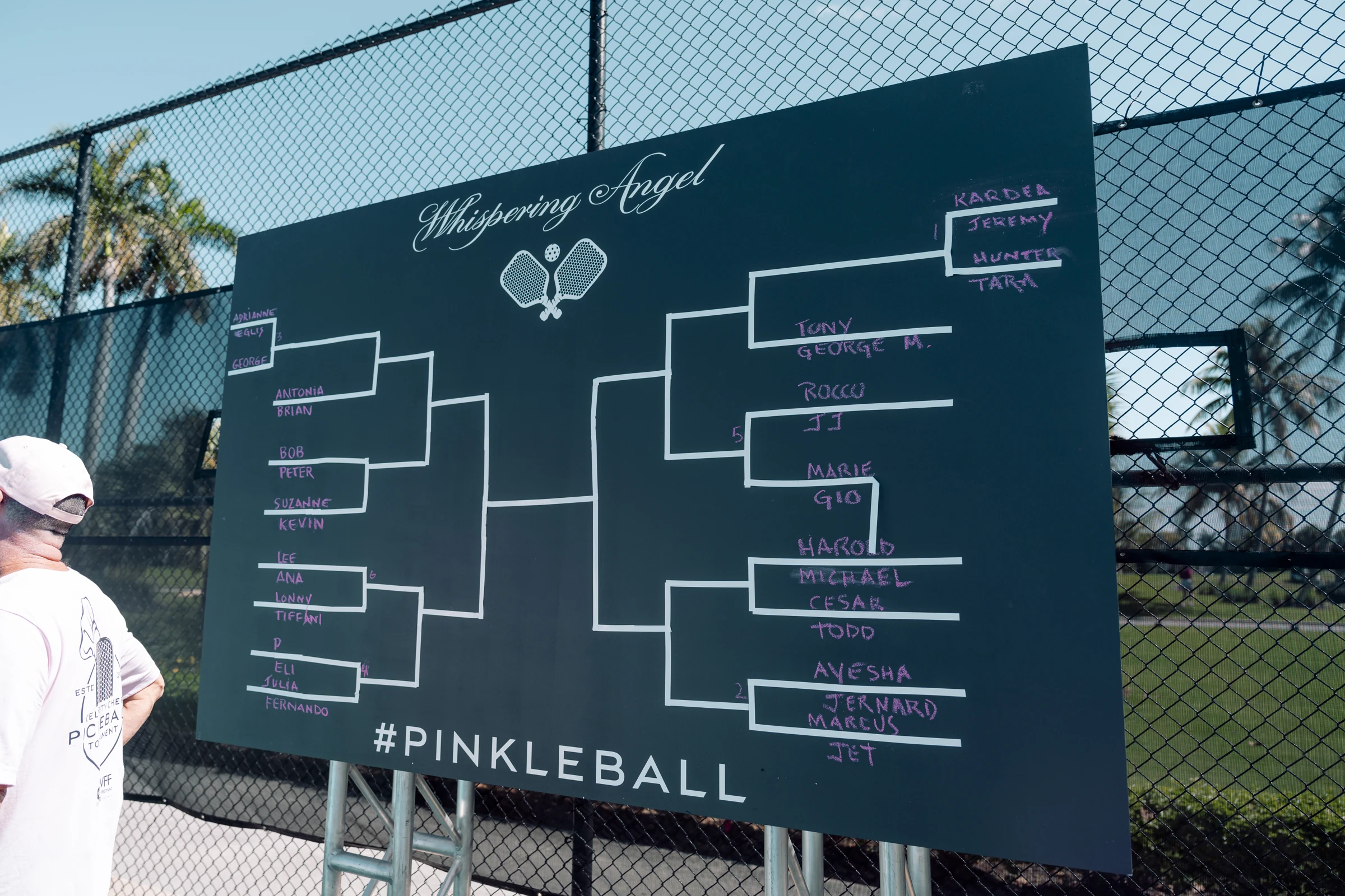 SOBEWFF / Tournament draw board