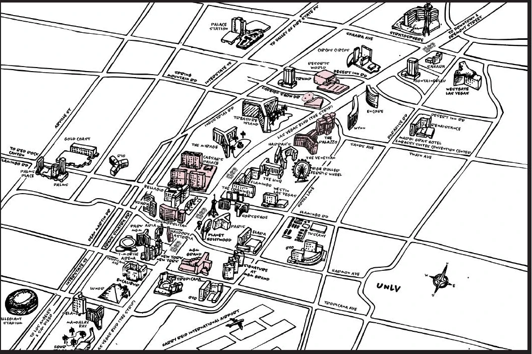 Las Vegas / Illustrated city guide
