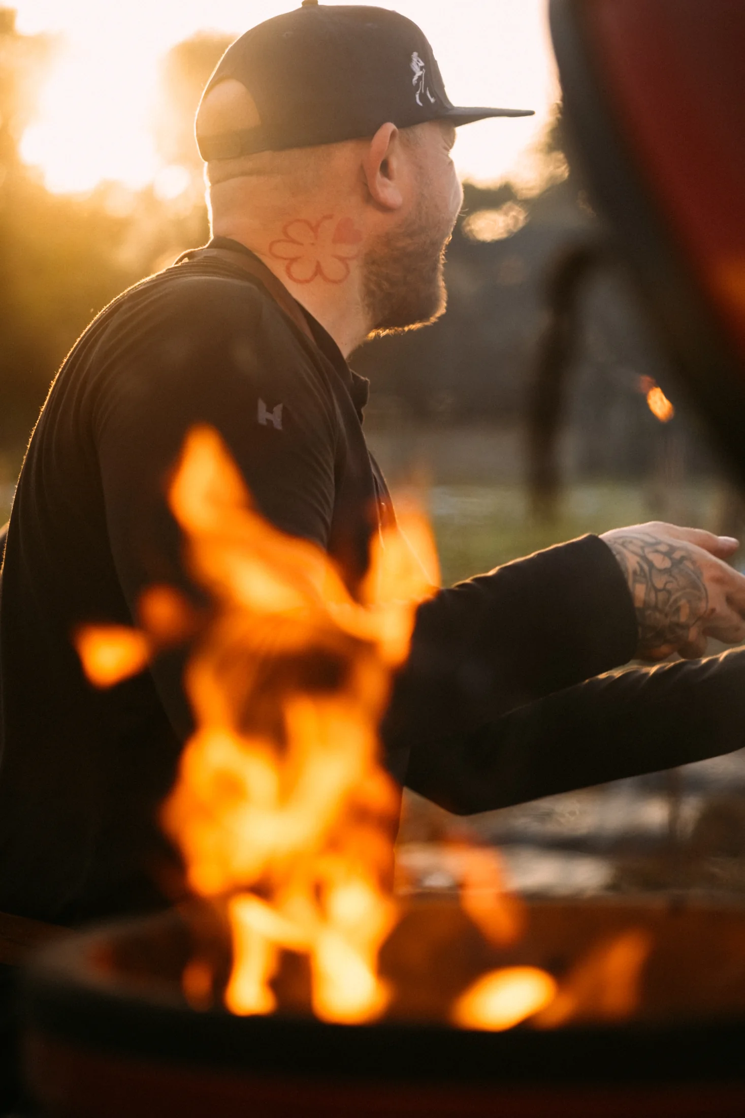 Fords Farm / Cooking over the fire
