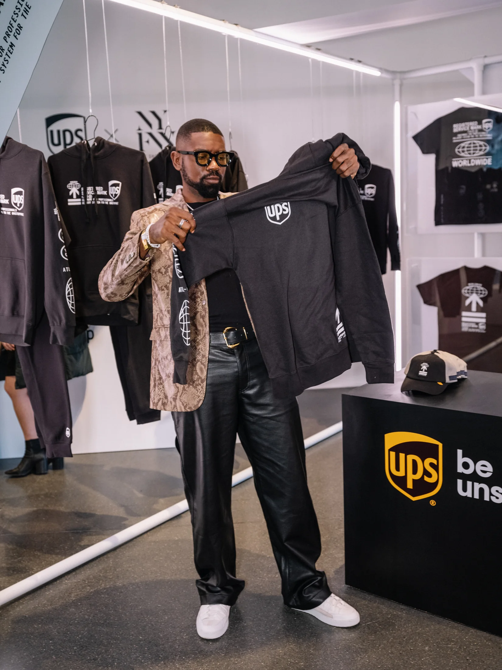 UPS × NYFW / In the studio