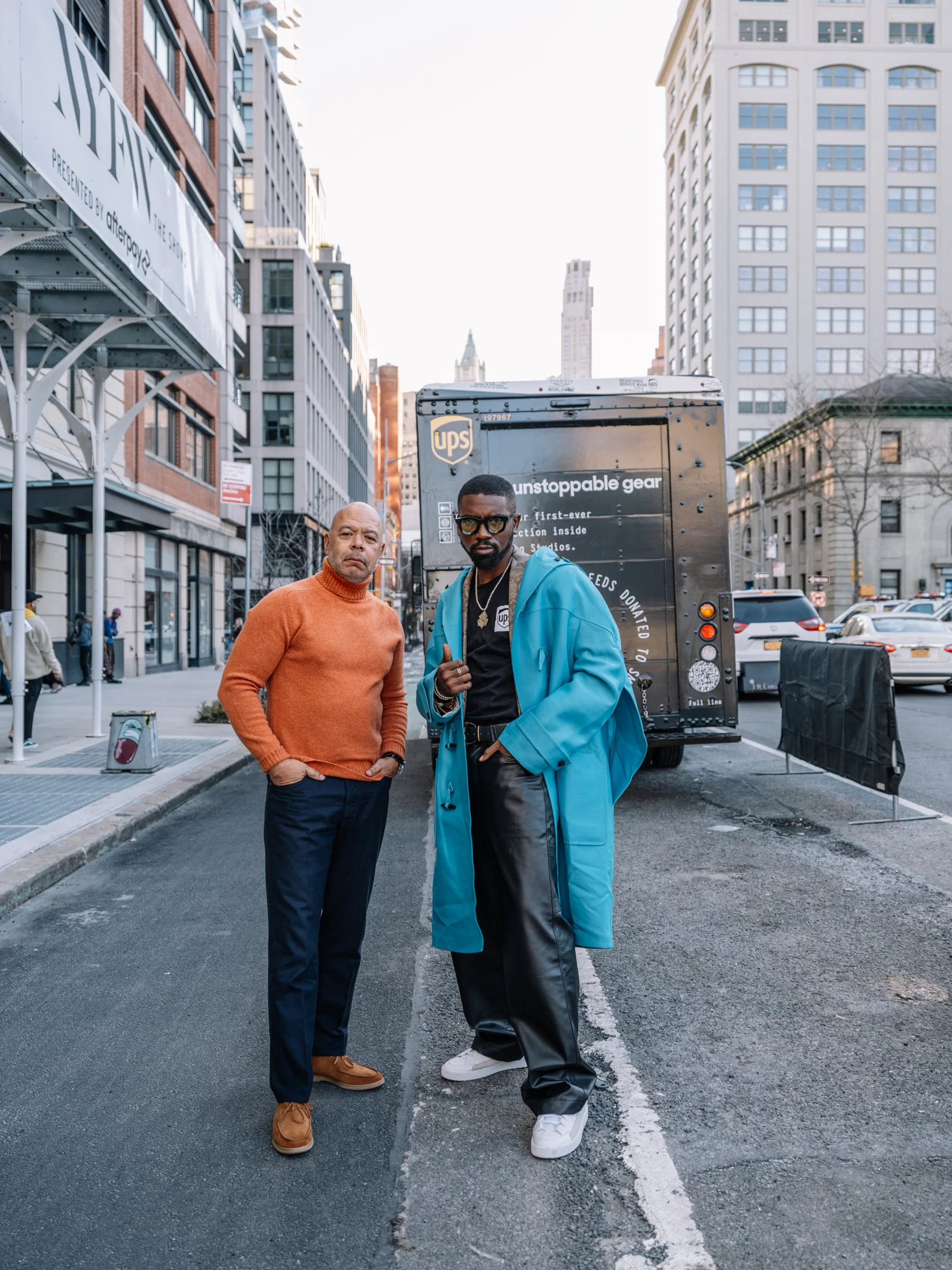 UPS × NYFW / On location