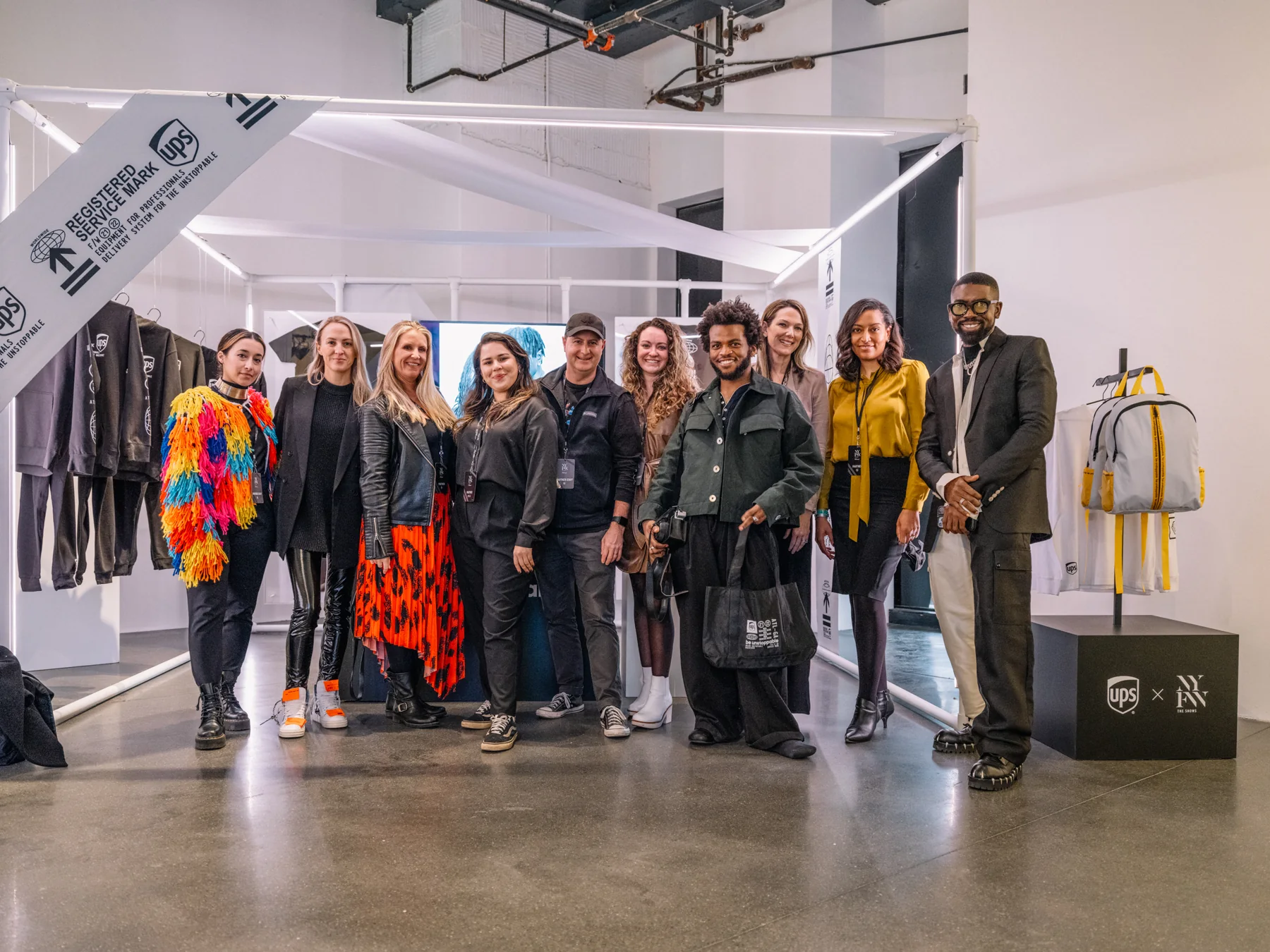 UPS × NYFW / The team