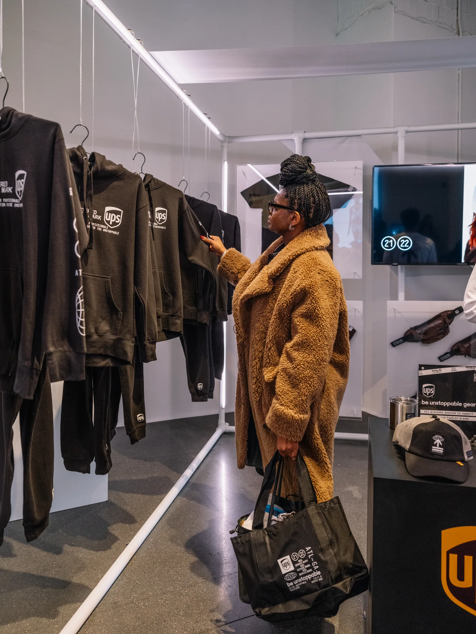UPS × NYFW / In the store