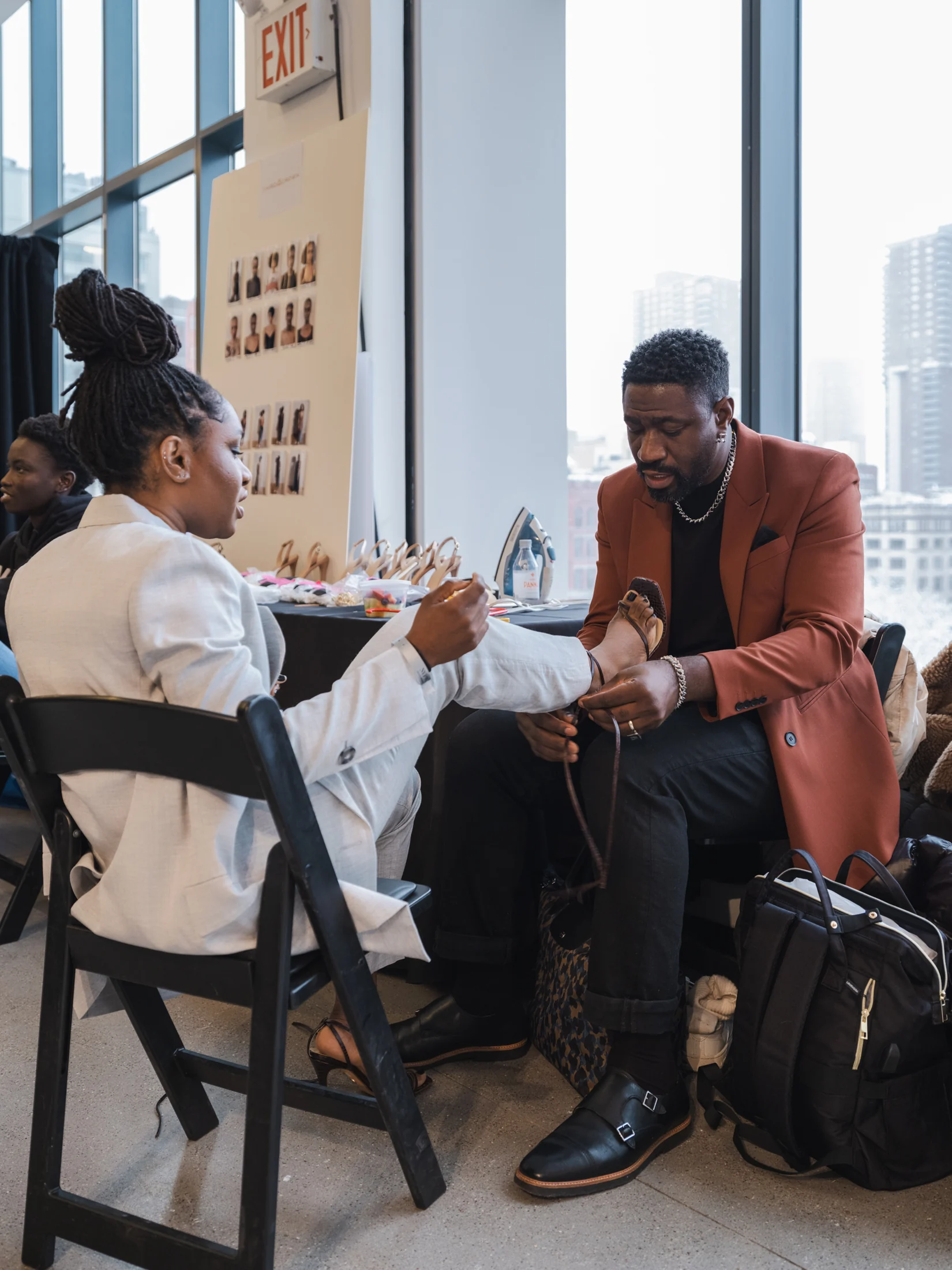 UPS × NYFW / At the event